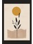 Minimalist Zeytin Dalı Kanvas Tablo 2