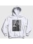 Unisex Beyaz Harlem Rapper Hiphop Big L Kapüşonlu Sweatshirt 1