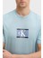% 100 Pamuk Regular Fit Bisiklet Yaka Logolu T Shirt LV04RC854GCJ4 Erkek T Shirt LV04RC854G Cj4 3