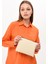 Kanvas Kumaş Clutch Çanta (25x18) 6