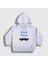 Unisex Çocuk Beyaz Erkek Oldum Sünnet Kapüşonlu Sweatshirt 1