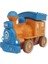Oyuncak Tren Işıklı Sesli Bas Gitsin 14CM - Mavi - 8068A 1