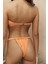 Lahla Straplez Toka Detaylı Turuncu Bikini Üstü 4