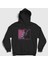Unisex Siyah Welcome To The Machine Pink Floyd Kapüşonlu Sweatshirt 1