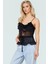 Askılı Bağlama Detaylı Tül Bluz Polyester Regular Kalıp Yazlık Rahat Kullanım Şık Görünüm 2