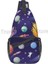 Uzay Gezegen Astronot Sling Bag Yürüyüşü Gündüz Paketi Crossbody Omuz Sırt Çantası Erkekler Için Sıradan Seyahat Göğüs Paketi Kadınlar Tenenscolor: 6 (Yurt Dışından) 1
