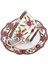 Mavi Çiçek Bone China Çay Fincanı, 200 Ml, Porselen Vintage Fincan ve Tabak 1
