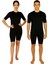 Ems Fitness Kısa Tayt Kıyafet Takımı Pamuklu Unisex 1