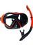 Dalış Maskesi ve Snorkel Yetişkin - 51712-KIRMIZI 1