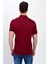 Erkek Bordo Polo Yaka Likralı T-Shirt T621 4