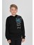 Erkek Çocuk Stay Baskılı Sweatshirt 3