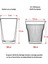 Akrilik Mürdüm Tekli Kısa Bardak & Su Meşrubat Kahve Yanı Bardağı 300 ml ( Cam Değildir ) 4
