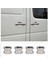 Mercedes Sprinter Uyumlu 1998-2006 Krom Kapı Kolu Tası 4 Parça Paslanmaz Çelik 1