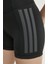 Optime 3-Stripes 1/4 Kadın Siyah Kısa Tayt 4