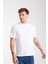 Erkek %100 Pamuk Relax Fit Kertenkele Nakışlı T-Shirt 3