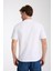 Erkek %100 Pamuk Relax Fit Kertenkele Nakışlı T-Shirt 4