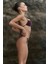 Ayunah Bağlamalı Halka Detay Bordo Bikini Üstü 6