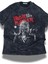 Oversize Iron Maiden Est 1975 Baskılı Yıkamalı T-Shirt, Unisex Rock Band Temalı Retro Tişört 1