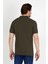 Erkek Haki Polo Yaka Likralı T-Shirt T621 7