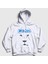 Unisex Beyaz Pride White Lion Kapüşonlu Sweatshirt 1
