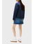 Kapitoneli Relaxed Fit Kolej Yaka Mevsimlik Mont Bayan Mont DW0DW20962 C1G 3