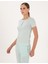 Kadın Mint Kısakollu Pijama Takımı 50318995-VR090 3