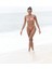 Bunga Büzgü Detay Kalın Bantlı Somon Bikini Altı 8