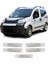 Citroen Nemo Uyumlu 2007-2016 Krom Kapı Kolu 5 Kapı Paslanmaz Çelik 2