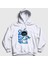 Unisex Beyaz Oyun Kaptan Astro Bot Kapüşonlu Sweatshirt 1