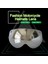 Motosiklet Anti-Uv Anti-Scratch Kask Lens Moda Visor Rüzgar Kalkanı Lens Evrensel Standart 3-Snap Açık Yüz Kaskları (Yurt Dışından) 3