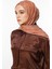 Sahra Desen Çift Taraflı Şal Tarçın-Bej 3