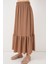 1886 Uzun Örme Etek - Camel 2