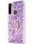 Xiaomi Redmi Note 8 Için Kılıf Glitter Liquid Holder Mor [redmi Note 8 ile Uyumlu Kılıf - Mor] 3
