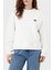 % 100 Pamuk Boxy Fit Bisiklet Yaka Sweat Bayan Sweat DW0DW19408 Ybl 1