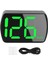 Araba Hud Hız Göstergesi USB Tak ve Çalıştır Km Mph Dijital Hız Göstergesi Evrensel Fit Için Kamyon Suv Otobüs Motosiklet (Yurt Dışından) 1