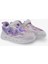Elina Lila Cırtlı Hafif Taban Işıklı Ortopedik Kız Çocuk Spor Ayakkabı 2