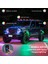 LED Kaya Işıkları 8 Adet Renkli LED Işıkları Parlaklık Ayarı Su Geçirmez App Bt Sync Müzik Fonksiyonu ile Suv Atv Için Utv (Yurt Dışından) 1