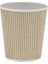Ripple Double Wall Kraft Karton Bardak 8 Oz - 25 Adet 1