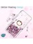iPhone 11 Için Kılıf Glitter Liquid Holder Gold [iphone 11 ile Uyumlu Kılıf - Gold] 3