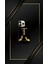 Siyah Desenli Gold I Harfi Ip 14 Pro 1