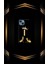 Siyah Desenli Gold I Harfi Ip 14 1