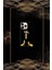 Siyah Desenli Gold U Harfi 16 Pro Max 1
