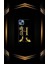 Siyah Desenli Gold O Harfi Ip 15 Pro 1