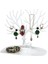 Şık Beyaz Geyik Tasarımlı Takı ve Mücevher Standı, Siyah Seçenek. 2