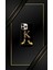 Siyah Desenli Gold D Harfi 14 Pro Max 1