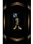 Siyah Desenli Gold O Harfi Ip 15 1