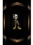 Siyah Desenli Gold G Harfi Ip 14 Pro Uyumlu 1