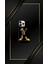 Siyah Desenli Gold B Harfi 14 Pro Max 1