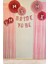 Bride Parti Duvar Süsleme Seti Bride To Be Banner Fiyonk Konsept Pembe Perdeli Parti Seti 1