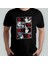 Naruto Sharingans %100 Pamuklu Bisiklet Yaka T-Shirt Model - 2 1